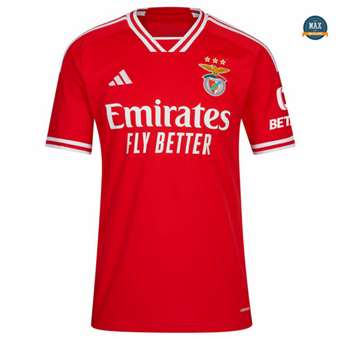 Max Maillot foot Benfica Domicile 2023/24