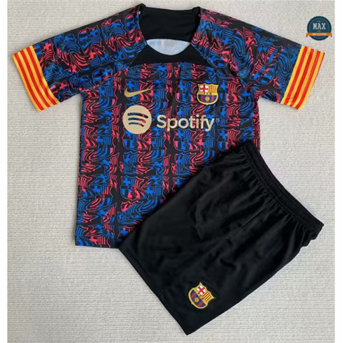 Max Maillot foot Barcelone Enfant Édition spéciale Noir 2023/24