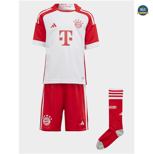 Max Maillot foot Bayern Munich Enfant Domicile 2023/24