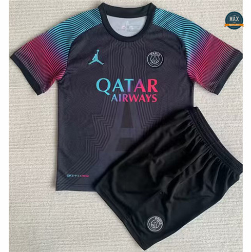 Max Maillot foot Paris PSG Enfant Noir 2023/24