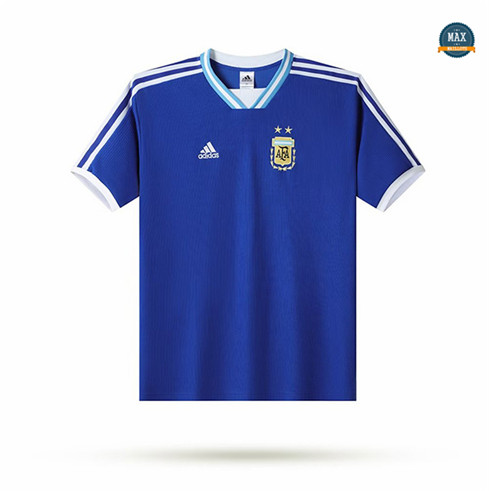 Max Maillot foot Retro 2022 Argentine Bleu