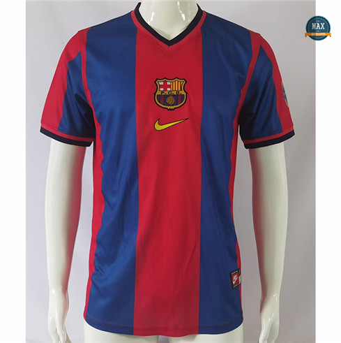 Max Maillot foot Retro 1998-99 Barcelone Domicile