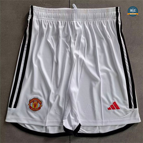 Max Maillot foot Manchester United Short Domicile 2023/24