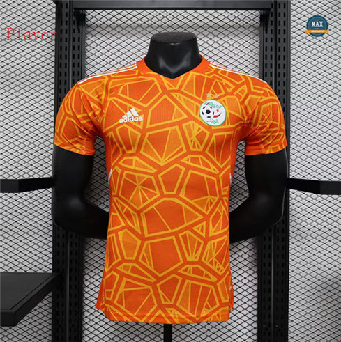 Max Maillot foot Player 2023/24 Algérie orange original