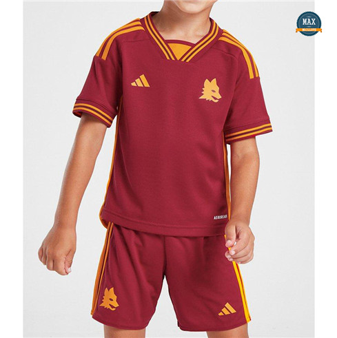 Max Maillots foot AS Roma Enfant Domicile 2023/24 original