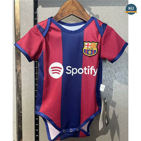 Max Maillot de foot Barcelone Baby Domicile 2023/24 flocage