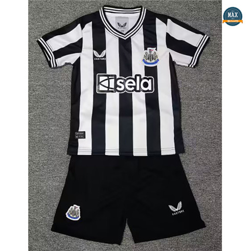 Max Maillot foot Newcastle United Enfant Domicile 2023/24 flocage