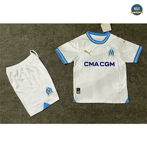 Max Maillots de foot Olympique Marseille Enfant Domicile 2023/24 fiable