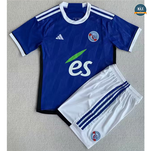 Max Maillot de foot Strasbourg Enfant Domicile 2023/24 flocage