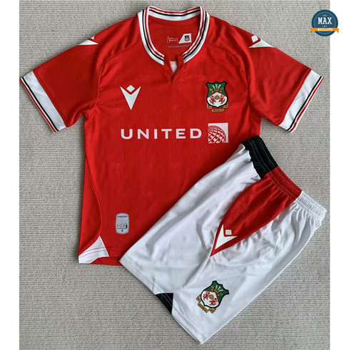 Max Maillot foot Wrexham Enfant Domicile 2023/24 original