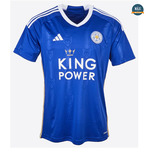 Max Maillots de foot Leicester City Domicile 2023/24 original