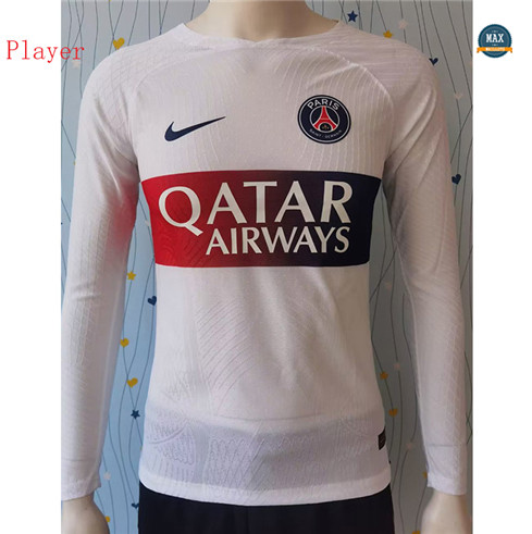 Max Maillot foot Player 2023/24 Paris Saint Germain Exterieur Manche Longue original