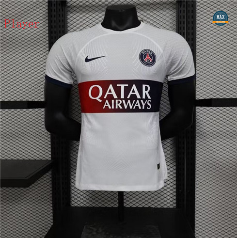 Max Maillots foot Player 2023/24 Paris Saint Germain Rouge/Blanc grossiste