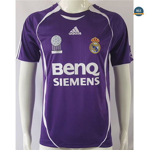 Max Maillot de foot Retro 2006 Real Madrid Purplediscout