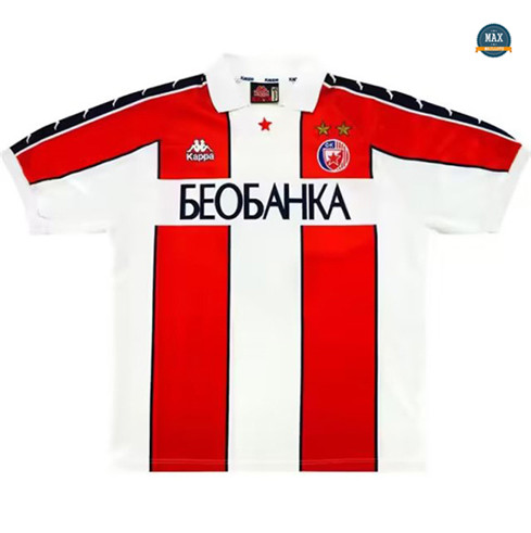 Max Maillot de foot Retro 1995-97 Rouge Star Belgrade Domicilediscout