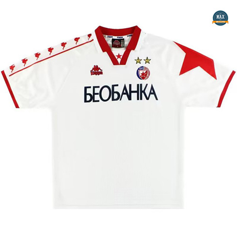 Max Maillot foot Retro 1995-97 Rouge Star Belgrade Exterieur flocage