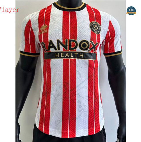 Max Maillot de foot Player 2023/24 Sheffield Domicile fiable