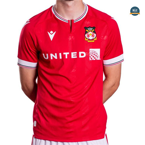 Max Maillots de foot Wrexham Domicile 2023/24 flocage