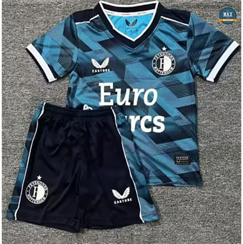 Max Maillot Foot Feyenoord Enfant Bleu 2023/24 fiable