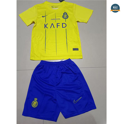 Max Maillot Foot Riyadh Enfant Domicile 2023/24 grossiste