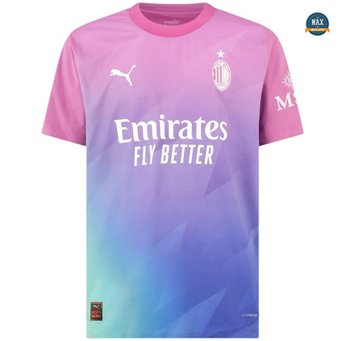 Nouveau Max Maillot AC Milan Third 2023/24 flocage