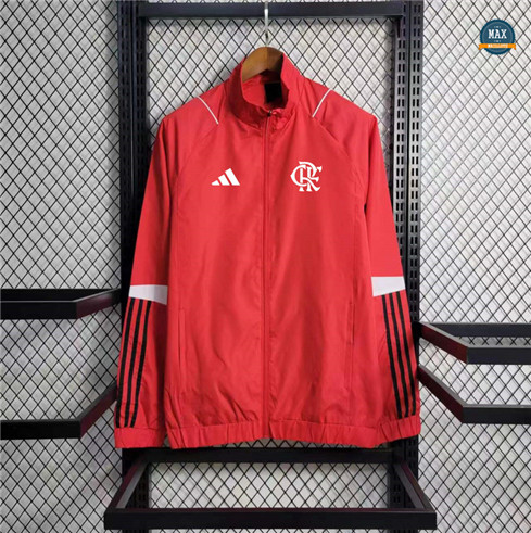 Nouveau Max Coupe Vent Flamengo 2023/24 Rouge flocage