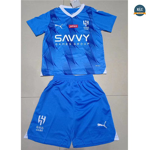 Marque Max Maillot Al Hilal Enfant Domicile 2023/24 personnalisé