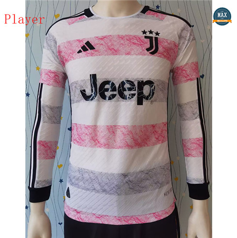 Acheter Max Maillot Player Version 2023/24 Juventus Exterieur Manche Longue fiable