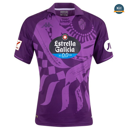 Nouveau Max Maillot Real Valladolid Exterieur 2023/24 flocage