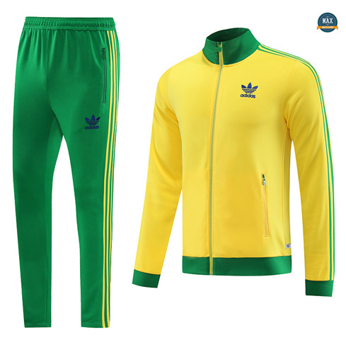 Site Max Veste Survetement Adidas 2023/24 Jaune discout