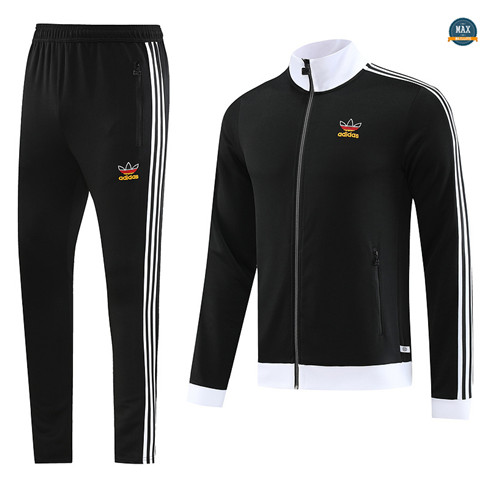 Soldes Max Veste Survetement Adidas 2023/24 Noir grossiste