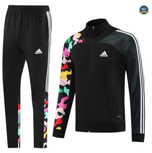 Nouveau Max Veste Survetement Adidas 2023/24 Noir flocage