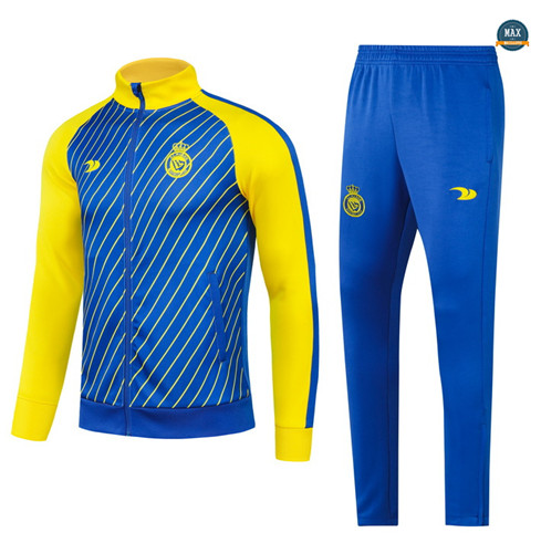 Achetez Max Veste Survetement Al-Nassr 2023/24 Bleu pas cher