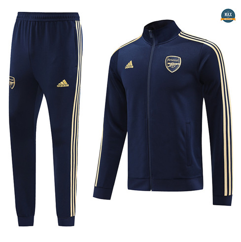 Site Max Veste Survetement Arsenal 2023/24 Bleu Marine discout