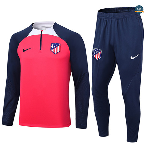 Marque Max Survetement Atletico Madrid 2023/24 Rose personnalisé