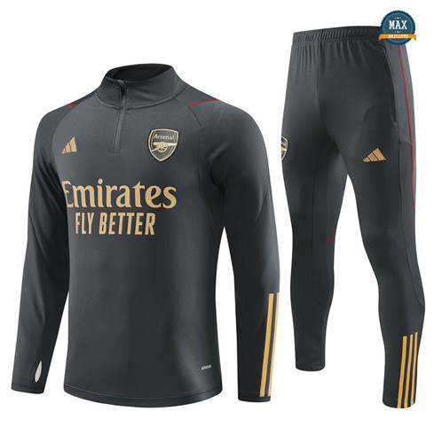 Site Max Survetement Enfant Arsenal 2023/24 Gris discout