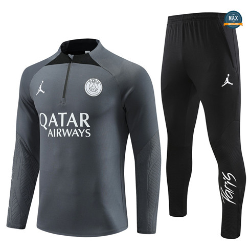 Nouveaux Max Survetement Enfant Paris Saint Germain 2023/24 Gris prix