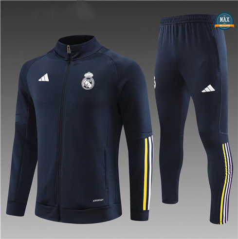 Site Max Veste Survetement Enfant Real Madrid 2023/24 Bleu discout