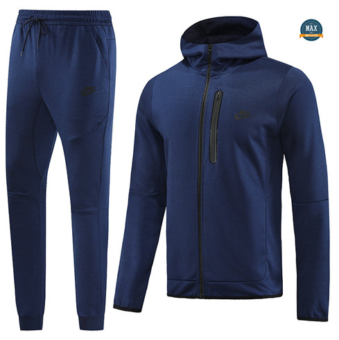Site Max Veste Survetement à capuche Nike 2023/24 Bleu Marine discout