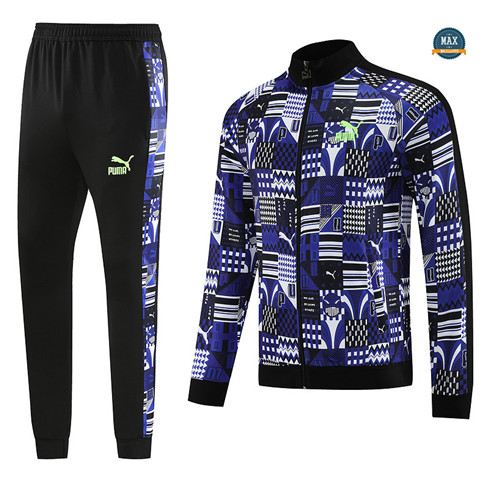 Soldes Max Veste Survetement Puma 2023/24 Bleu grossiste