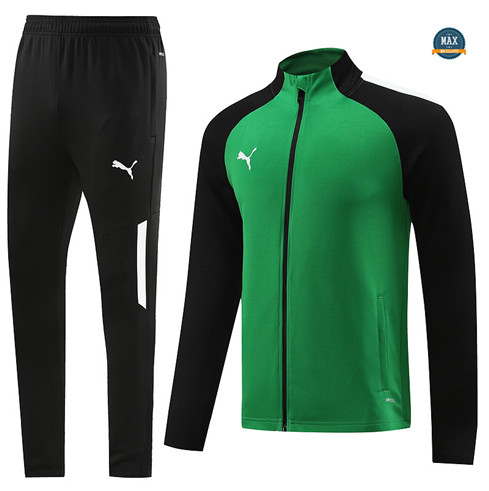 Marque Max Veste Survetement Puma 2023/24 Vert personnalisé