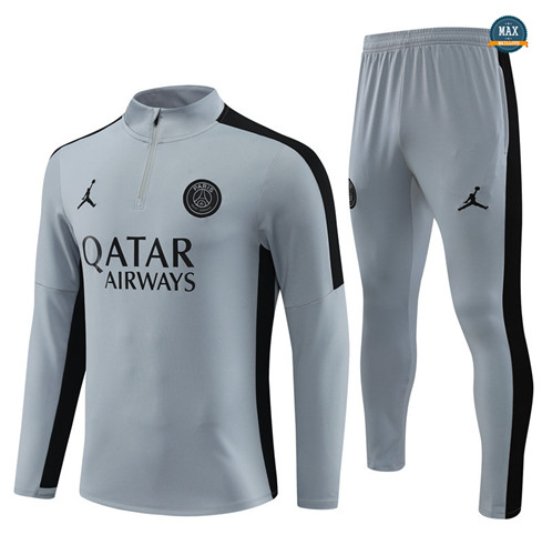 Acheter Max Survetement Paris Saint Germain 2023/24 Gris fiable