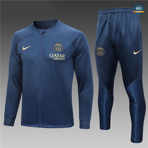 Site Max Veste Survetement Paris Saint Germain 2023/24 Bleu discout