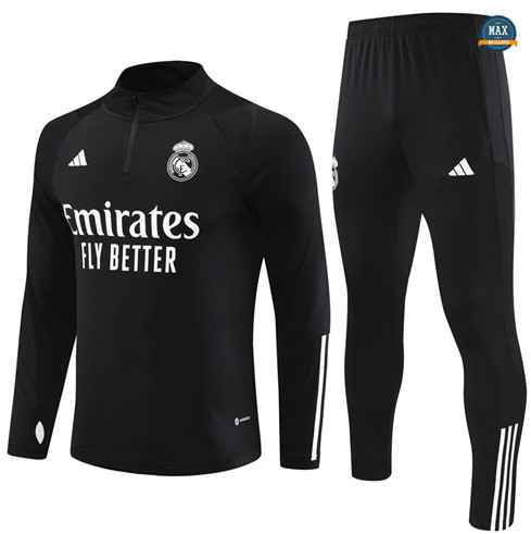 Vente Max Survetement Real Madrid 2023/24 Noir original