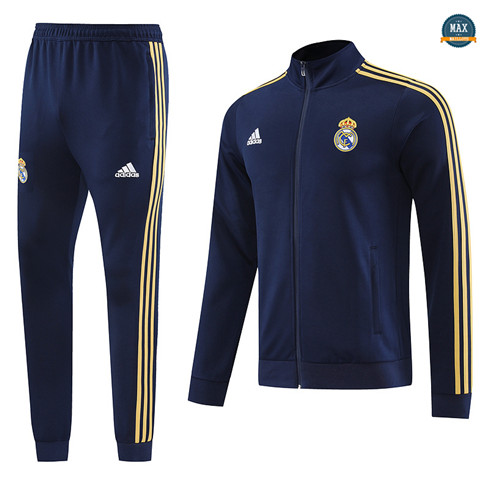 Site Max Veste Survetement Real Madrid 2023/24 Bleu discout