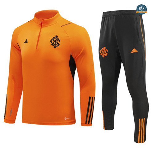 Soldes Max Survetement SC Internacional 2023/24 Orange grossiste