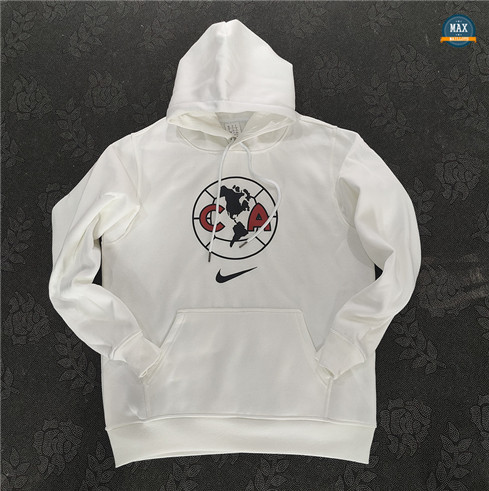 Marque Max Sweat A Capuche American 2023/24 Blanc personnalisé