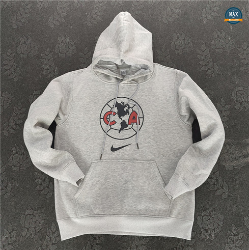 Nouveaux Max Sweat A Capuche American 2023/24 Gris prix