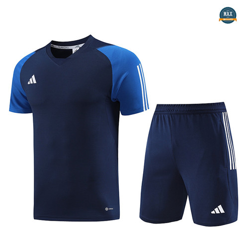 Acheter Max Maillot Adidas + Short 2023/24 Training Bleu fiable