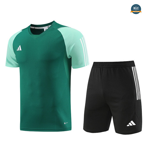 Site Max Maillot Adidas + Short 2023/24 Training Vert discout